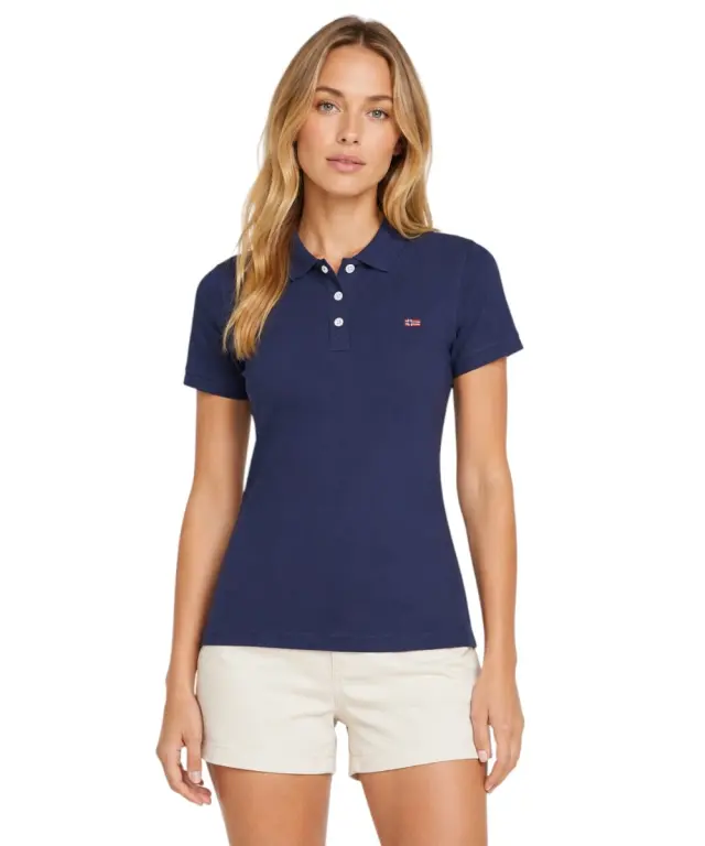 Norway Nautical School - Γυναικείο Μπλουζάκι Polo 858710-NAVY Μπλε 3
