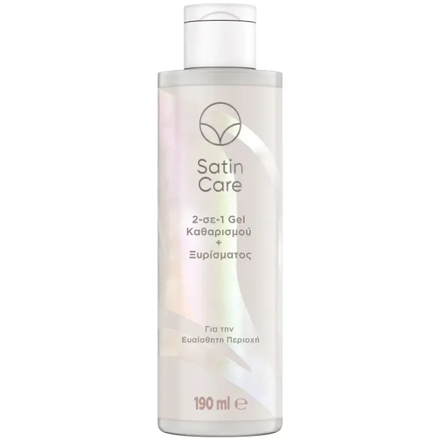 Satin Care Fig για την Ευαίσθητη Περιοχή Γυναικείο Gel Καθαρισμού & Ξυρίσματος 190ml
