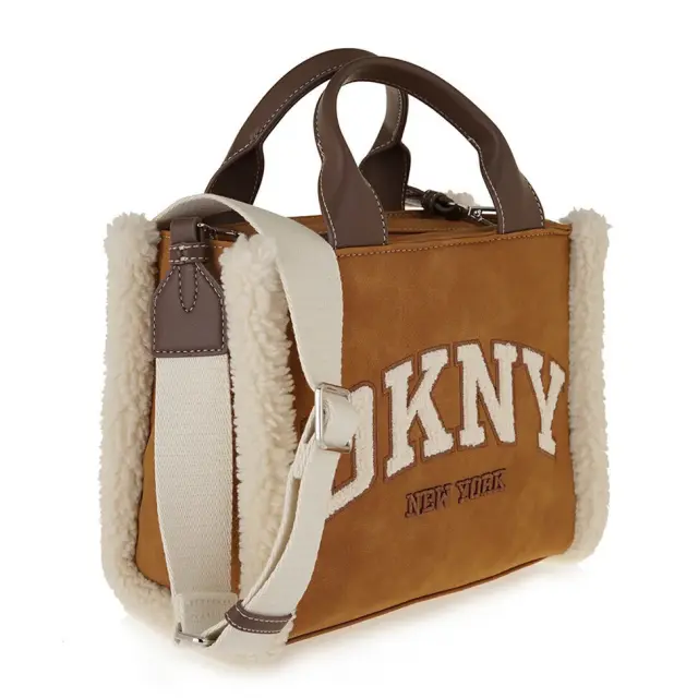 Γυναικεία Τσάντα Χειρός/Ώμου DKNY Hadlee Sm Tote R53AMC80-WAL Ταμπά Ταμπά - One Size 2