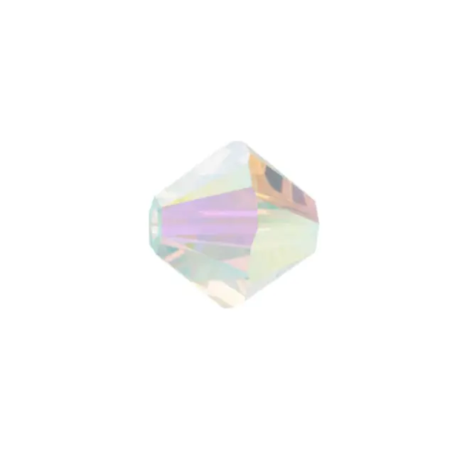 Swarovski 5328-001- XILION Bicone Crystal AB 2X 6mm - 18τεμ