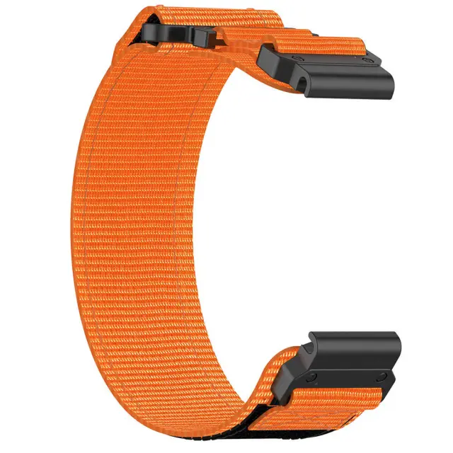 Techsuit - Watchband QuickFit 26mm (W057) - Garmin Fenix 5X/5X Plus/6X/6X Pro/7X/8/8 Pro/9/9 Pro (51mm) - Orange