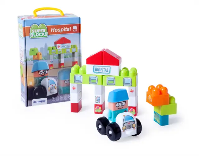 MINILAND SUPER BLOCKS HOSPITAL ΤΟΥΒΛΑΚΙΑ 21ΤΜΧ