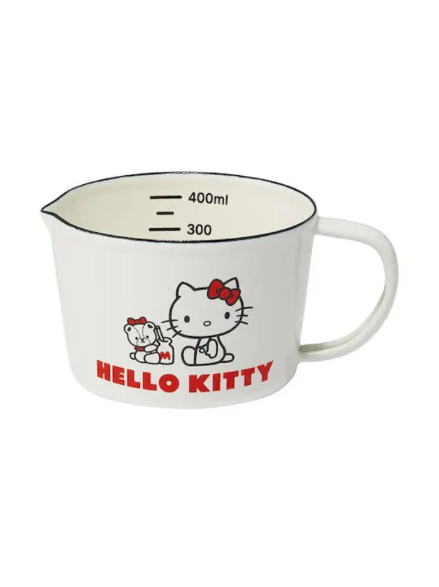 HELLO KITTY - Tiny Chum - Enamel Measuring Cup 450ml