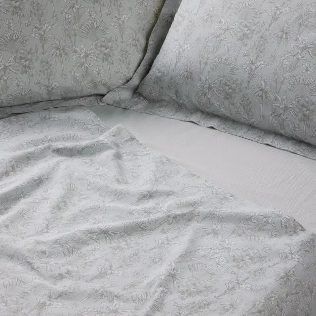 Σεντόνια σετ μονά 170x260, 50x70+5 Grey 9696 Das Home 2