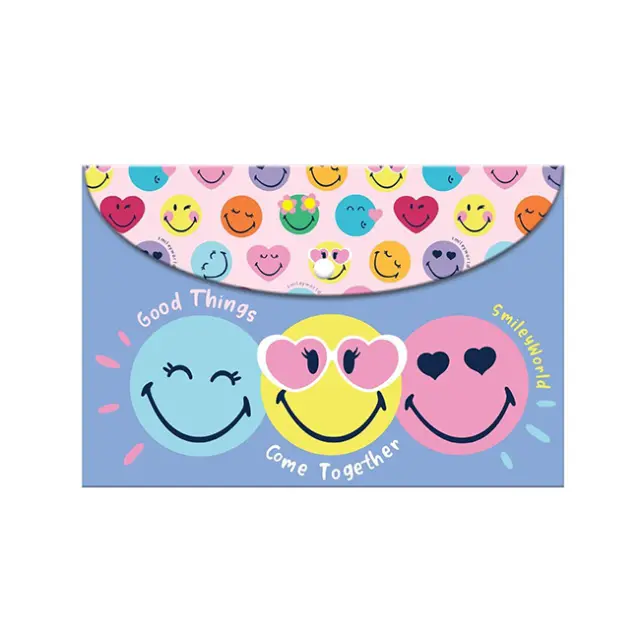Diakakis Φάκελος Κουμπί Α4 Smiley (000504995)