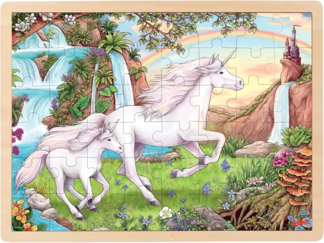 GOK- Unicorn, Puzzl- (57366- Toys