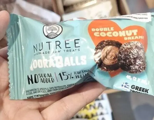 AdoraBalls Protein Balls με Πραλίνα Καρύδας • Nutree • 2x20γρ