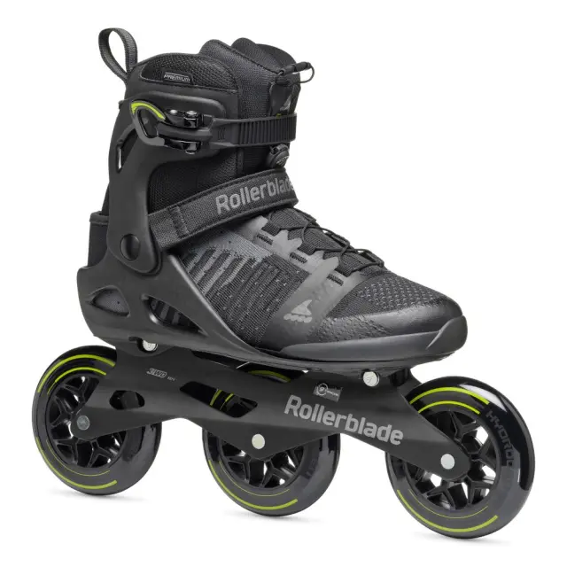 ROLLERBLADE Macroblade 110 3WD Inline Skates Black/Lime Μαύρο