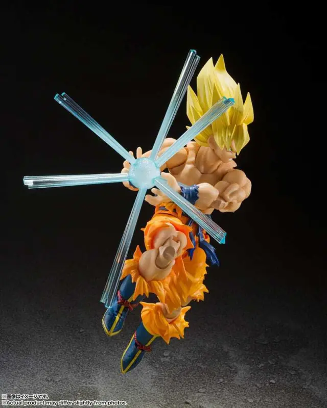 Bandai DRAGON BALL Z - Super Sayian Son Goku - Figure S.H. Figuarts 14cm Φιγούρα (50436) 2
