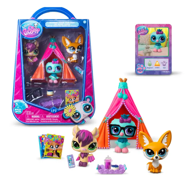 Littlest Pet Shop - Pajama Party Play Pack (01037) - Toys