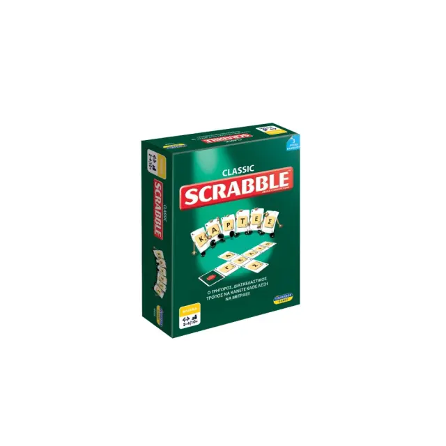 Δεσύλλας Επιτραπέζιο SCRABBLE Κάρτες 2-4 παίκτες (10+ ετών) 520194