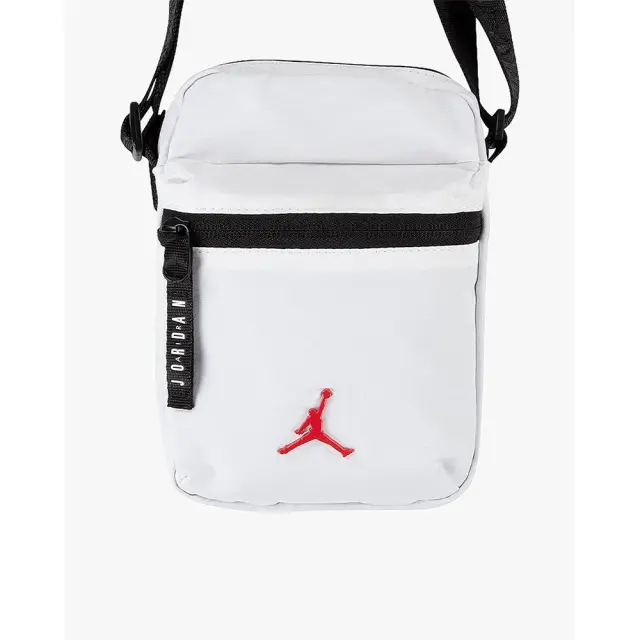 Jordan Airborne Crossbody Bag (1L) (9A0631-001) - Λευκό - One Size