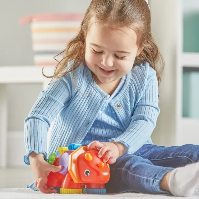 Learning Resources Tracy the Fidget Triceratops (18+ μηνών) LER9147 3