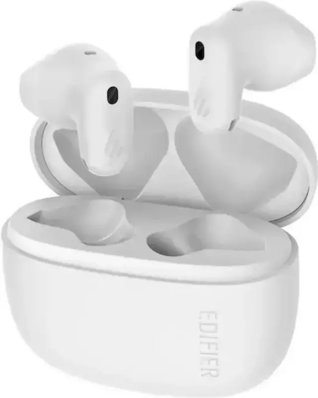 Edifier X1 Lite True Wireless Bluetooth Ακουστικά Handsfree με Θήκη Φόρτισης, IP54 + Bluetooth 5.4 Λευκά