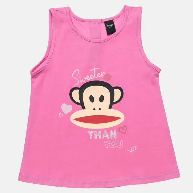 Μπλούζα Paul Frank αμάνικη με glitter