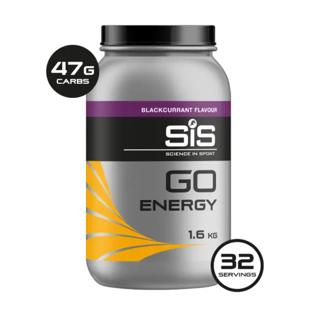 Science in Sport GO Energy Powder Blackcurrant, 1.6 kg