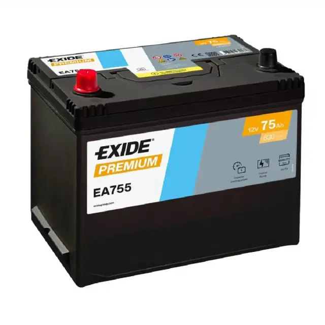 Μπαταρία EXIDE Premium EA755 12V 75Ah 630A (EN)