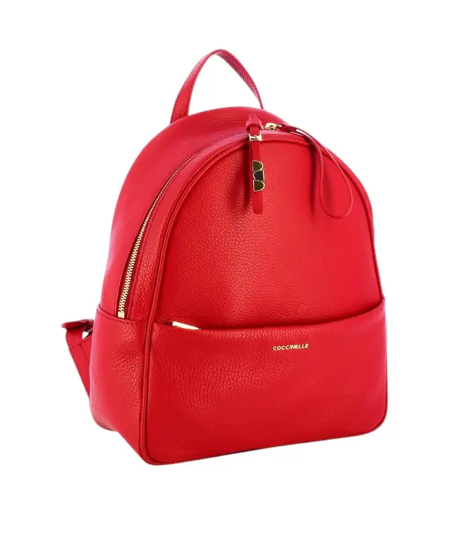 Coccinelle - Γυναικείο Σακίδιο Πλάτης Nory Backpack E1U45140201-R02 Κόκκινο 2