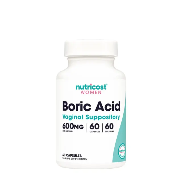 Nutricost Boric Acid Capsules 60 Capsules
