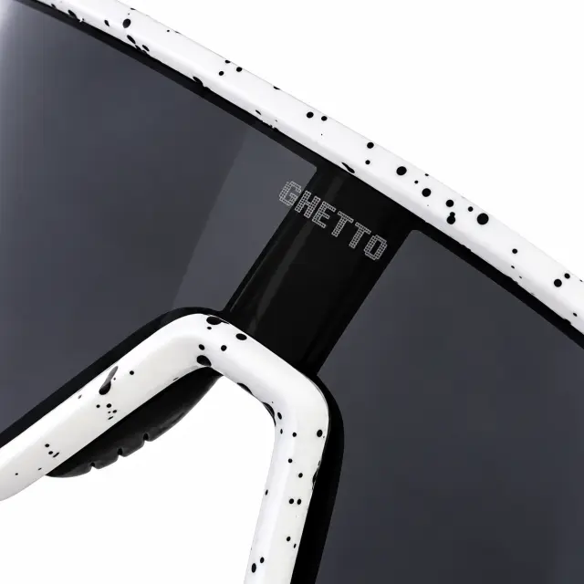 Ghetto Sport Sunglasses White Speckled – UV400 3
