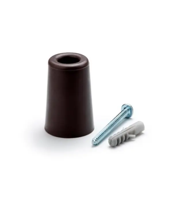 ΣΤΟΠ ΠΟΡΤΑΣ ΔΑΠΕΔΟΥ ΜΕ ΒΙΔΕΣ INOFIX 3047 51x38x38MM ΠΛΑΣΤΙΚΟ Καφέ