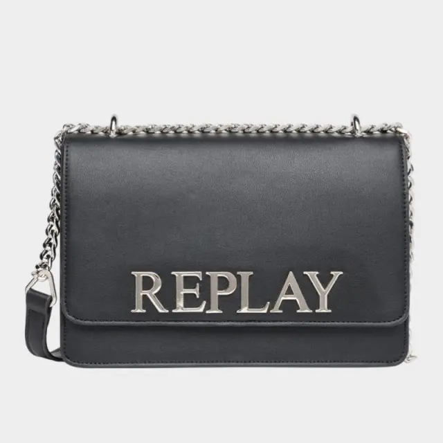 Τσάντα Ώμου Replay FW3000.001.A0362B-098 Μαύρο - ONESIZE