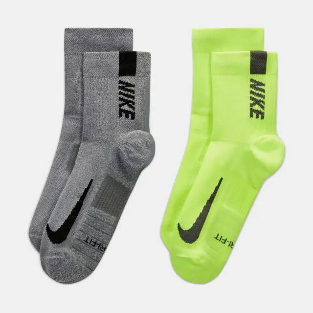 Nike Multiplier Crew Running Κάλτσες Προπόνησης SX7556-904 - L 2