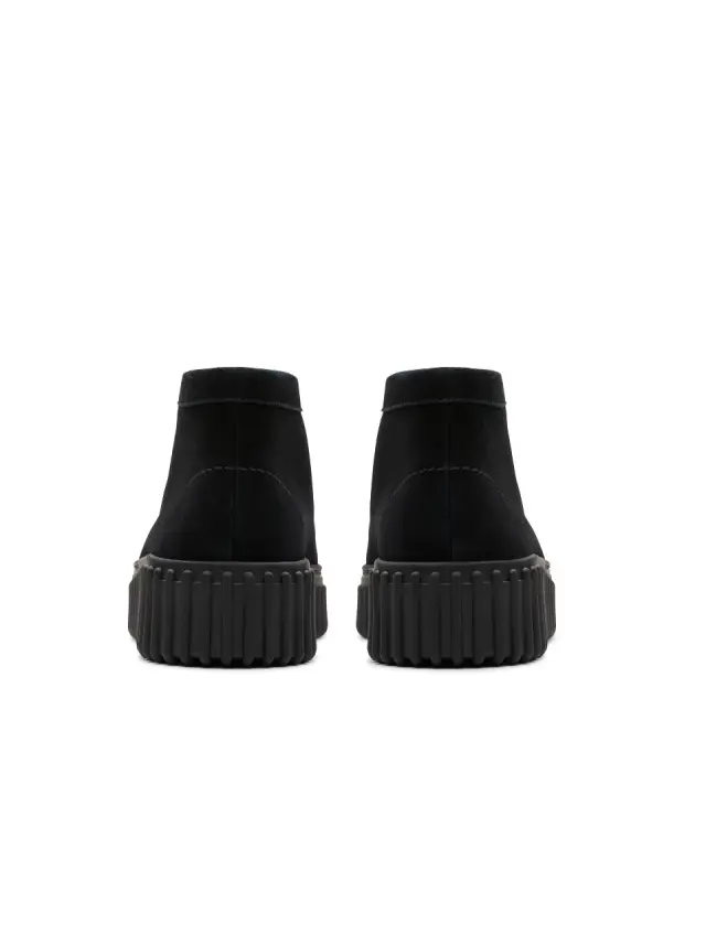 Clarks Torhill Moss Δερμάτινο Γυναικείο Μποτάκι Black Sde (26179360) - 37 3