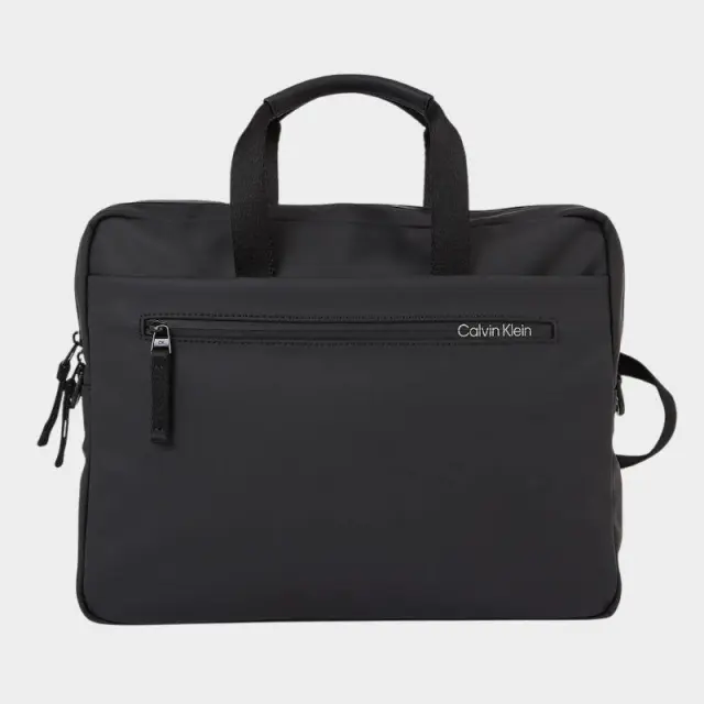 Calvin Klein - Ανδρική Τσάντα Laptop Rubberized Slim Conv Laptop K50K510796-BAX Μαύρο