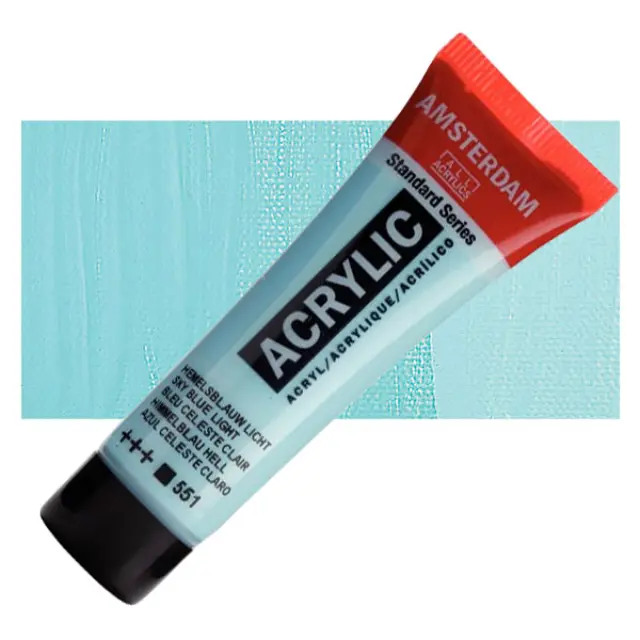 Ακρυλικό Talens Amsterdam 551 Sky Blue Light - 20ml