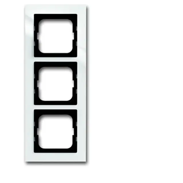 1723-284 Cover Frame Busch-axcent® Studio white