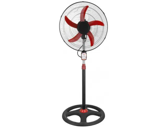 Ανεμιστήρας δαπέδου Jager (AΤSF-1807) 45cm - 70W - 3 ταχύτητες - Black / RedATSF-1807