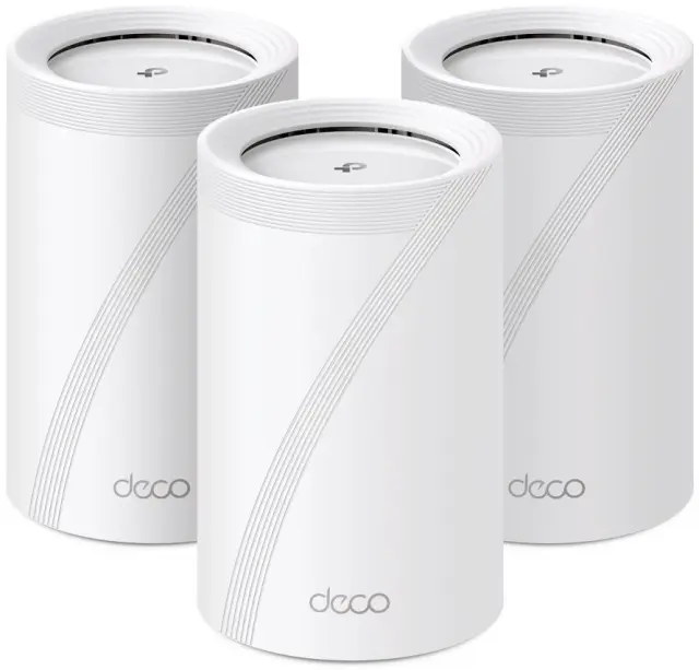 TP-LINK BE9300 Whole Home Mesh Wi-Fi 7 System Tri-Band (DECO BE65(3-PACK)) (TPDECOBE65-3PACK)