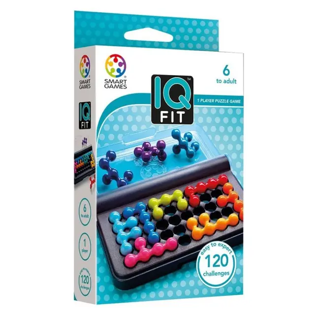 SmartGames παιχνίδι λογικής επιτραπέζιο IQ Fit (120 challenges) για 6+ ετών 151597