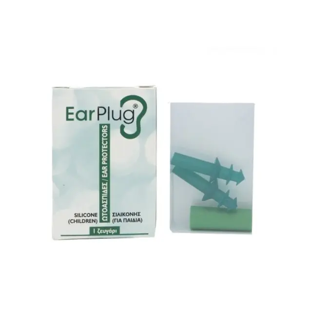 EarPlug Ear protectors silicone Ωτοασπίδες σιλικόνης 6 τεμάχια