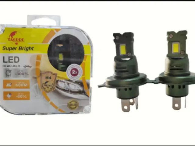 LED Λάμπες Αυτοκινήτου H4 30W 5000LM 6500K DC 9-32V IP65 Σετ 2 Τεμαχίων