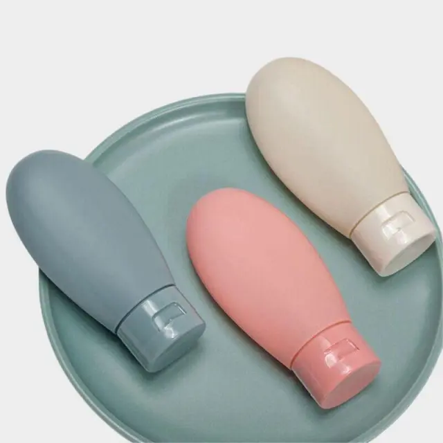 Σετ 3 Μπουκαλάκια Σιλικόνης Ταξιδίου 60ml My Choice 1018743 Πολύχρωμο - ONESIZE 3