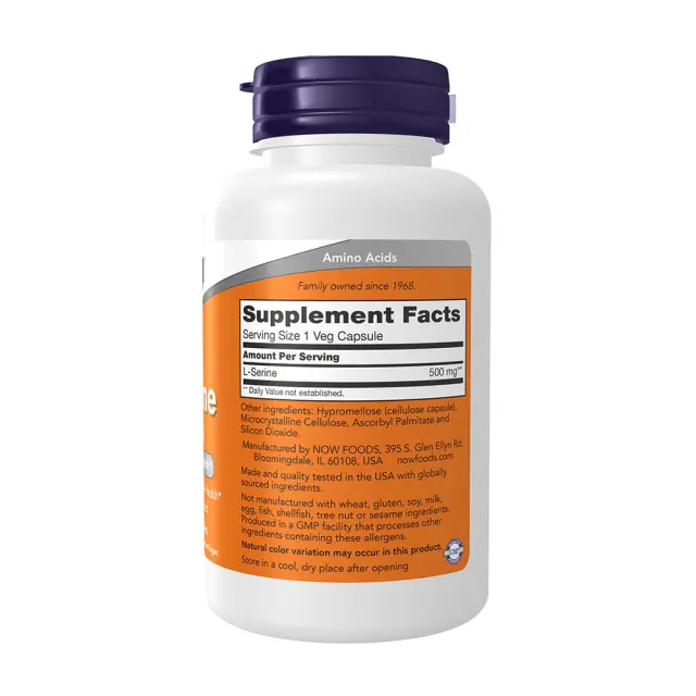 Now Foods L-Serine 500 mg 2