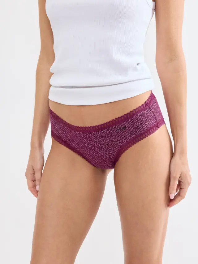 Sloggi Βαμβακερά Σλιπ Go Crush Hipster Limited Edition 3-Pack 3