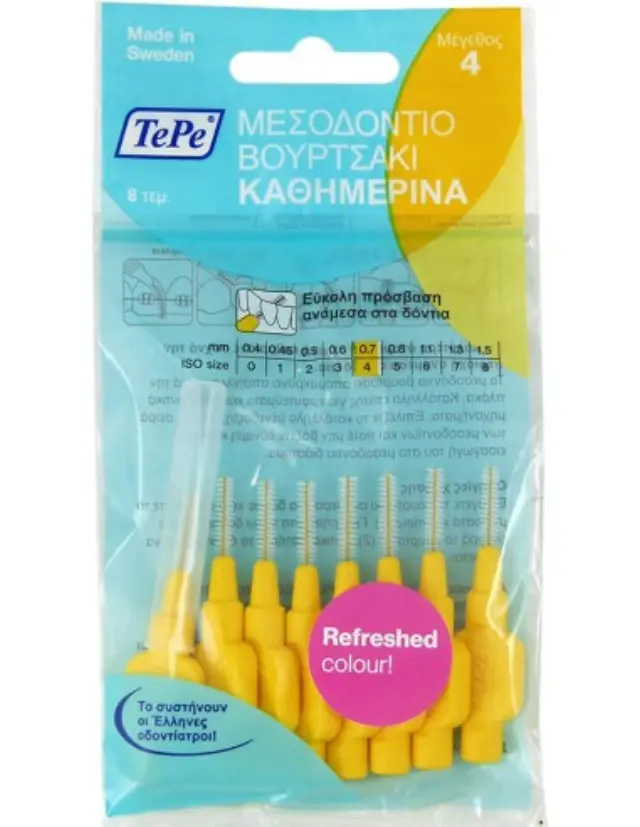 TEPE Interdental Brush Original 0.7 mm 8 pcs