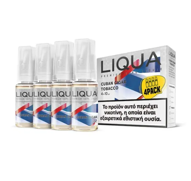 Cuban Cigar 4 x 10ml - Liqua 6mg