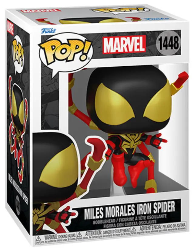 Φιγούρα Funko Pop! Marvel: Spider-Man - Miles Morales Iron Spider* #1448 Bobble-Head 3
