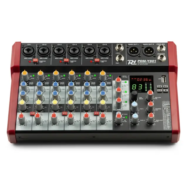 POWER DYNAMICS PDM-Y801 ΑΝΑΛΟΓΙΚΗ ΚΟΝΣΟΛΑ ΗΧΟΥ 2