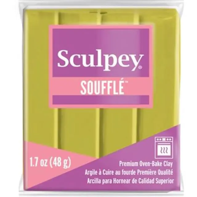 Πηλός Κοσμημάτων Sculpey Souffle - 6019 Citron - 48gr