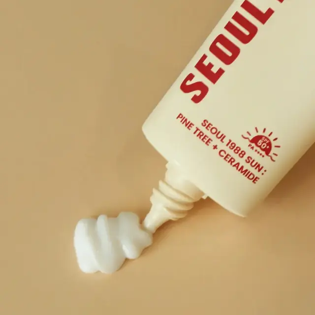 K-Secret Seoul 1988 Sun: Pine Tree + Ceramide SPF 50+ PA++++ αντηλιακή προστασία ευρέως φάσματος 50ml 2
