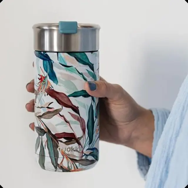 Κούπα Θερμός ανοξείδωτη Quokka Thermal SS Coffee Tumbler Boost Bouquet 400ml 41362 2
