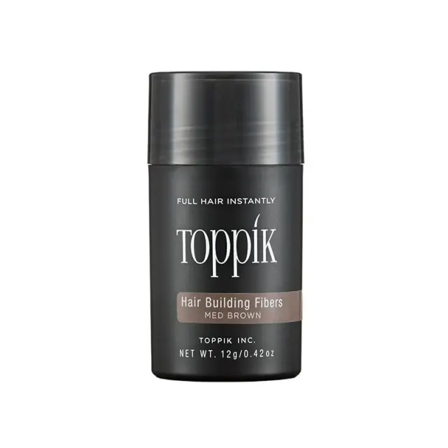 Toppik Hair Building Fibers Medium Brown 12gr