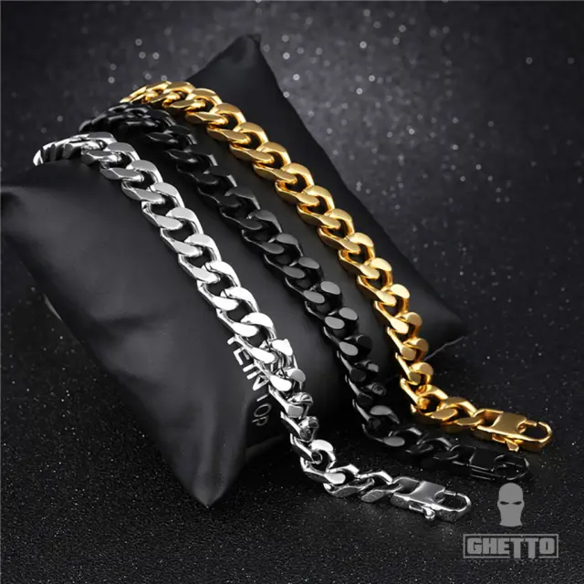 Ghetto Cuban Link Bracelet Silver