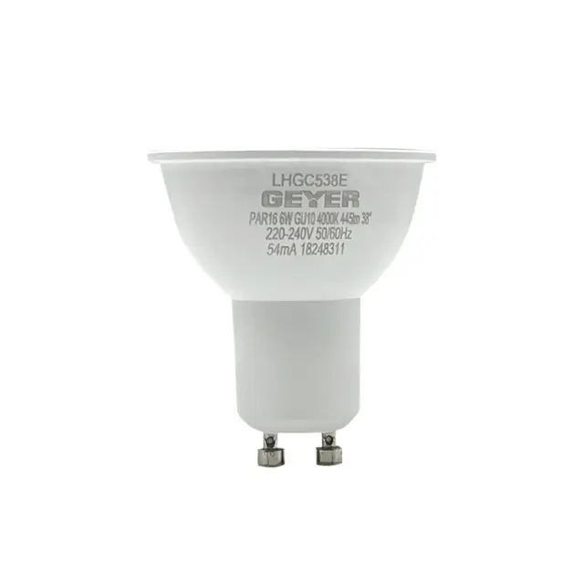 GU10 6W PAR16 4000K Coolwhite Geyer