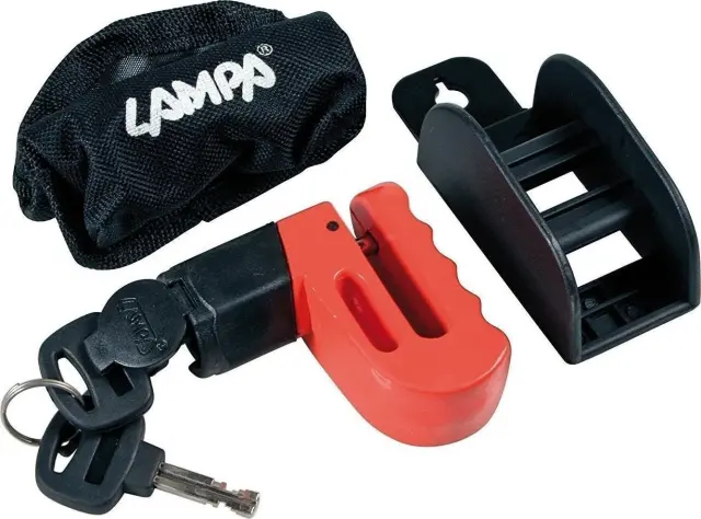Lampa Gator 6 Κλειδαριά Δισκόφρενου Μοτοσυκλέτας με Διάμετρο Πείρου 6mm 65391